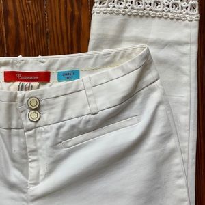 Anthropologie White Pants